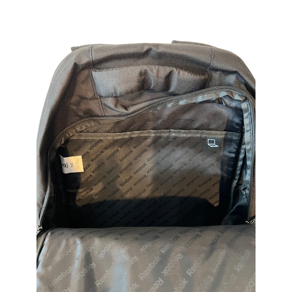NWOT Reebok Computer Black Backpack - Picture 4 of 5